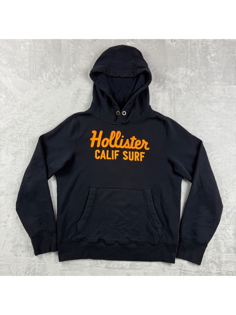 Y2K Hollister Calif Surf Spellout Pullover Hoodie Size L 2000s SoCal Skater Prep
